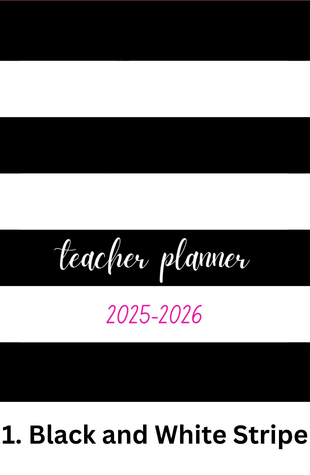 Weekly Teacher Planner (Horse Creek)