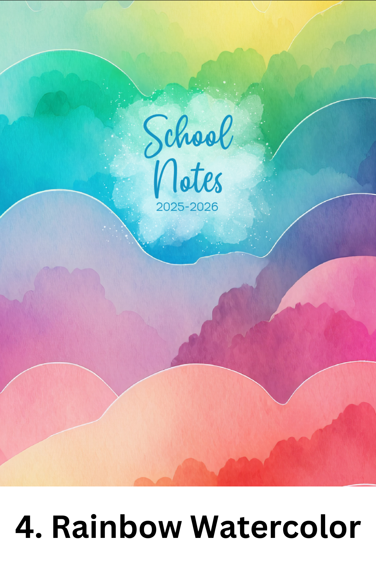 Teacher Meeting Notebook 2025 - Letter Size/Spiral