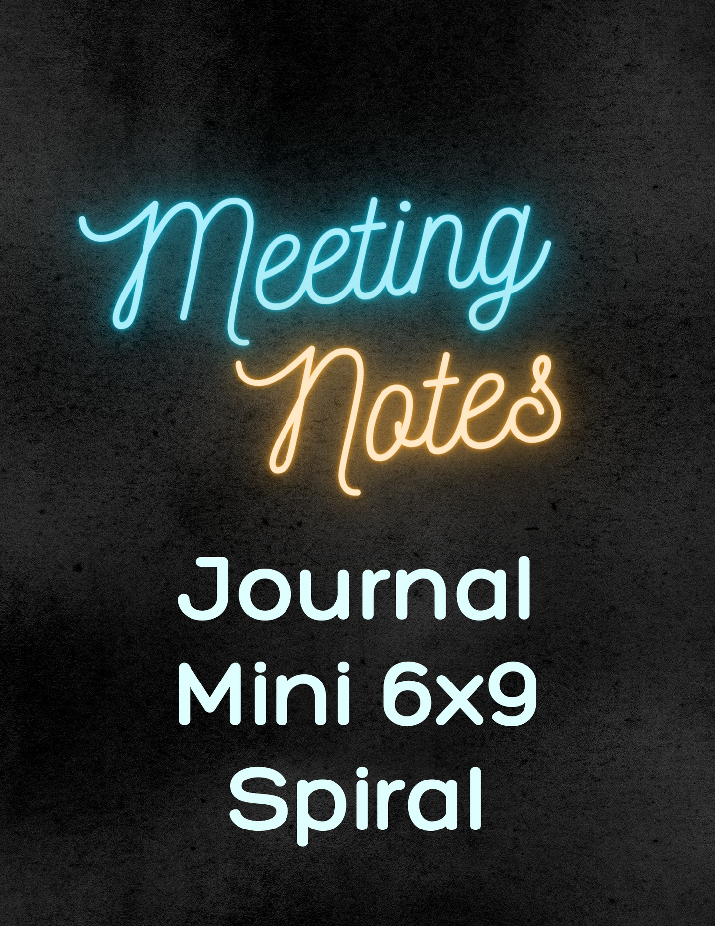 Teacher Meeting Notebook 2025 - Mini Sized