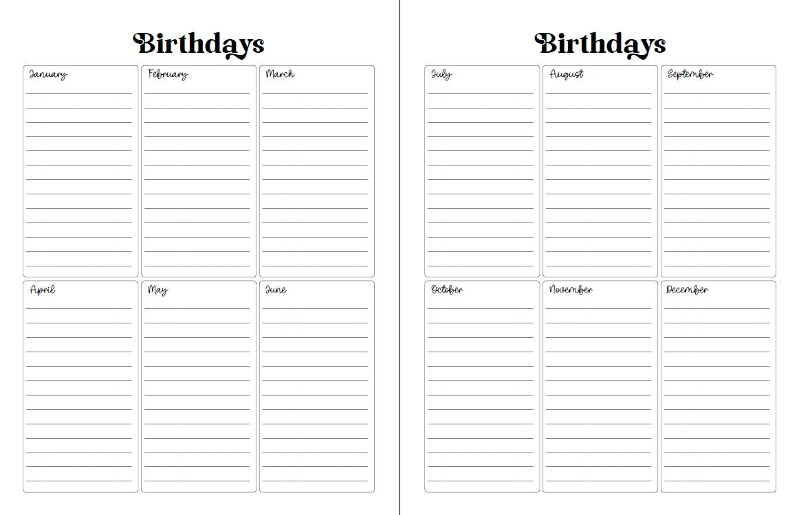 Weekly Teacher Planner (Columbia County)