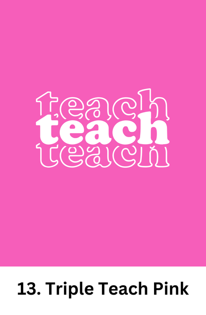 Weekly Teacher Planner 2026 (Generic Calendar)