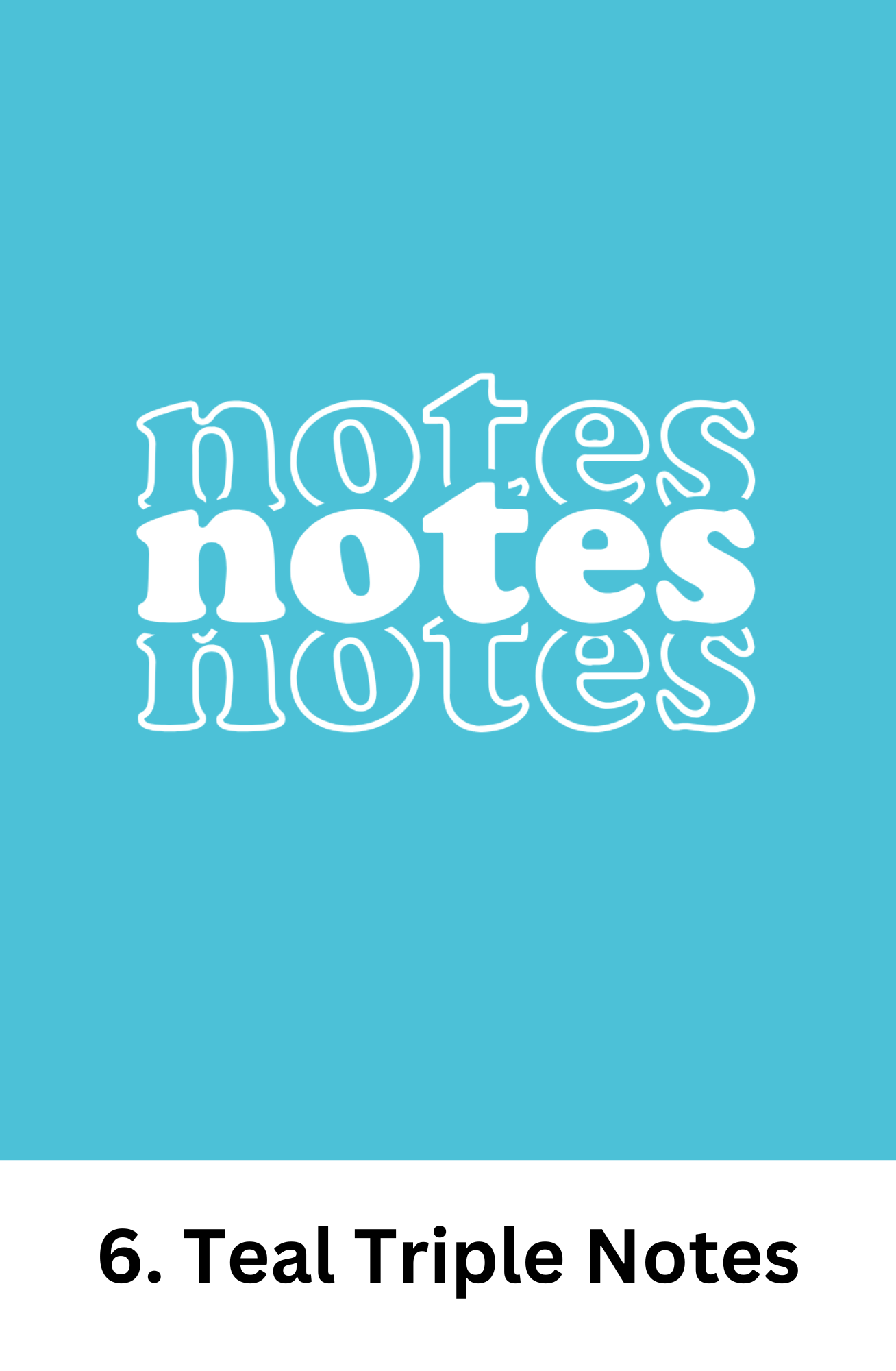 Teacher Meeting Notes Journal - Mini Size/Spiral