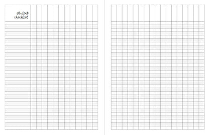 Weekly Teacher Planner 2026 (Generic Calendar)